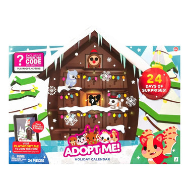 Adopt Me Holiday Advent Calendar 24 Days of Surprises - Kawaii Toys